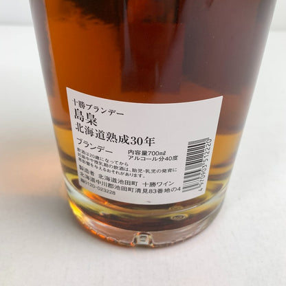 【中古美品】 島梟 十勝ブランデー 北海道熟成30年 700ml 214-251130-nm-20-fuz 万代Net店