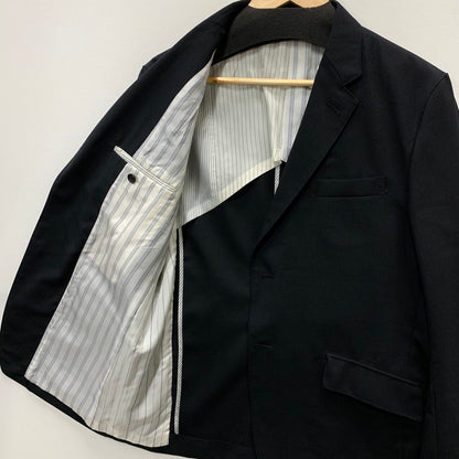 【中古品】【メンズ】 COMME des GARCONS HOMME コムデギャルソンオム 21SS HG-J017 テーラードジャケット 古着 140-250413-gm-13-fuz サイズ：XS カラー：ブラック 万代Net店