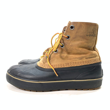 【中古品】【メンズ】 SOREL ソレル NM3457 CHEYANNE METRO LACE WP ブーツ 164-260124-gm-23-fuz サイズ：26cm カラー：ブラウン 万代Net店