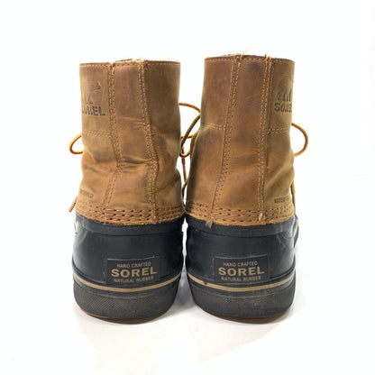 【中古品】【メンズ】 SOREL ソレル NM3457 CHEYANNE METRO LACE WP ブーツ 164-260124-gm-23-fuz サイズ：26cm カラー：ブラウン 万代Net店