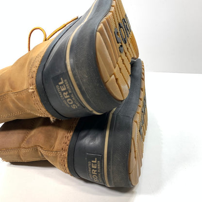 【中古品】【メンズ】 SOREL ソレル NM3457 CHEYANNE METRO LACE WP ブーツ 164-260124-gm-23-fuz サイズ：26cm カラー：ブラウン 万代Net店