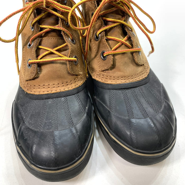 【中古品】【メンズ】 SOREL ソレル NM3457 CHEYANNE METRO LACE WP ブーツ 164-260124-gm-23-fuz サイズ：26cm カラー：ブラウン 万代Net店