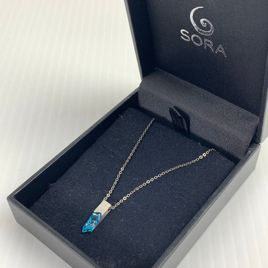 【中古品】【レディース】 SORA ソラ ネックレス アクセサリー ケース付属 ※ケース傷みあり 193-261013-io-26-fuzh カラー：ブルー 万代Net店