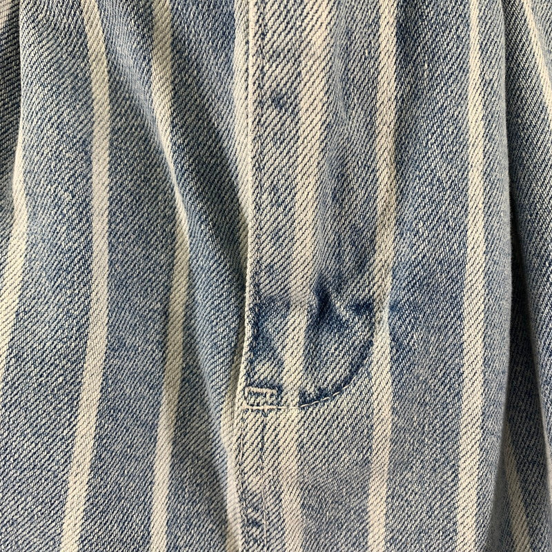 【中古品】【レディース】 UNITED COLORS OF BENETTON ユナイテッド カラーズ オブ ベネトン スカート ストライプ デニム 40サイズ レディース 171-260329-io-25-fuzh 万代Net店