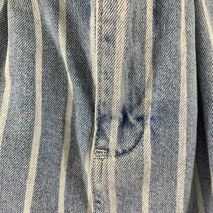 【中古品】【レディース】 UNITED COLORS OF BENETTON ユナイテッド カラーズ オブ ベネトン スカート ストライプ デニム 40サイズ レディース 171-260329-io-25-fuzh 万代Net店