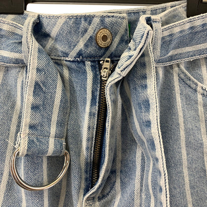 【中古品】【レディース】 UNITED COLORS OF BENETTON ユナイテッド カラーズ オブ ベネトン スカート ストライプ デニム 40サイズ レディース 171-260329-io-25-fuzh 万代Net店