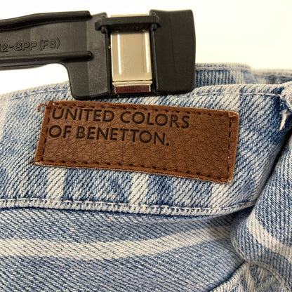 【中古品】【レディース】 UNITED COLORS OF BENETTON ユナイテッド カラーズ オブ ベネトン スカート ストライプ デニム 40サイズ レディース 171-260329-io-25-fuzh 万代Net店