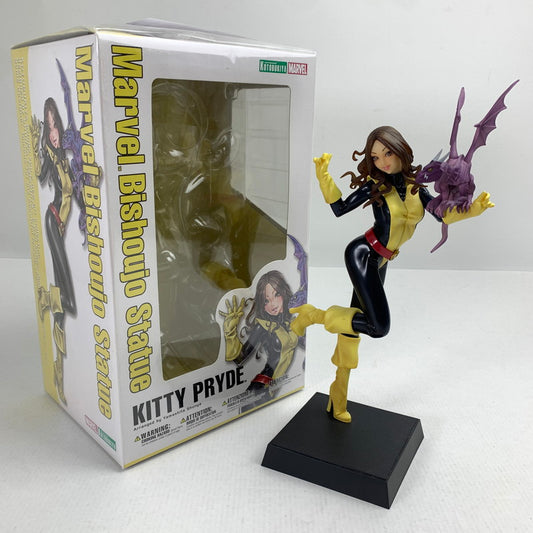 【中古品】 完備品 X-MEN キティ・プライド 「MARVEL BISHOUJO」 1/7 PVC塗装済み完成品 開封品 フィギュア ※汚れ・日焼けあり 055-260723-io-38-fuzh 万代Net店