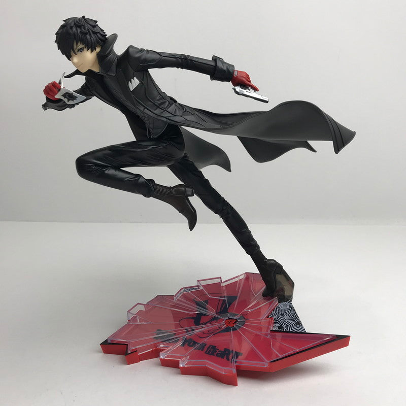 【中古品】 壽屋 PERSONA5 ペルソナ5 主人公 1/8スケール 怪盗Ver. フィギュア 052-260209-io-26-fuzh 万代Net店