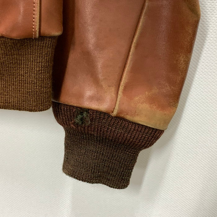 【中古品】【メンズ】 The REAL McCOY'S ザリアルマッコイズ TYPE A-2 JACKET ジャケット アウター ブランド 古着 145-250419-gm-03-fuz サイズ：34 カラー：ブラウン 万代Net店