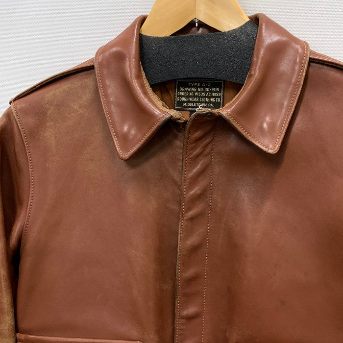 【中古品】【メンズ】 The REAL McCOY'S ザリアルマッコイズ TYPE A-2 JACKET ジャケット アウター ブランド 古着 145-250419-gm-03-fuz サイズ：34 カラー：ブラウン 万代Net店