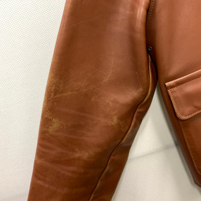 【中古品】【メンズ】 The REAL McCOY'S ザリアルマッコイズ TYPE A-2 JACKET ジャケット アウター ブランド 古着 145-250419-gm-03-fuz サイズ：34 カラー：ブラウン 万代Net店