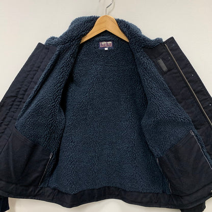 【中古品】【メンズ】 BLUE BLUE ブルーブルー DECK JACKET デッキジャケット アウター ブランド 古着 145-250420-gm-29-fuz サイズ：1 カラー：ネイビー 万代Net店