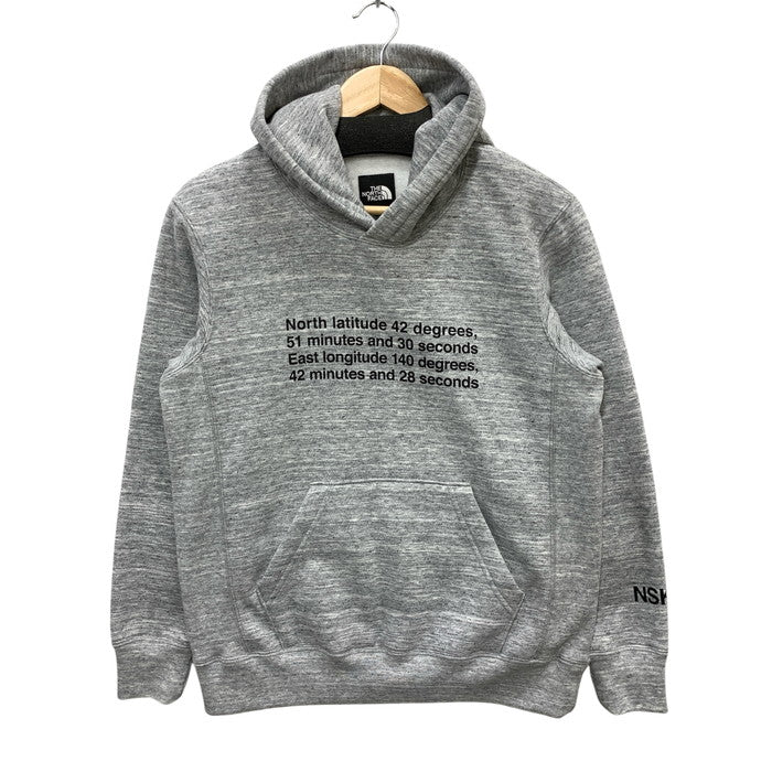 【中古品】【メンズ】 THE NORTH FACE ザ・ノースフェイス NISEKO SOUVENIR HOODIE パーカー フーディー トップス ブランド 古着 144-250419-gm-19-fuz サイズ：S カラー：グレー 万代Net店