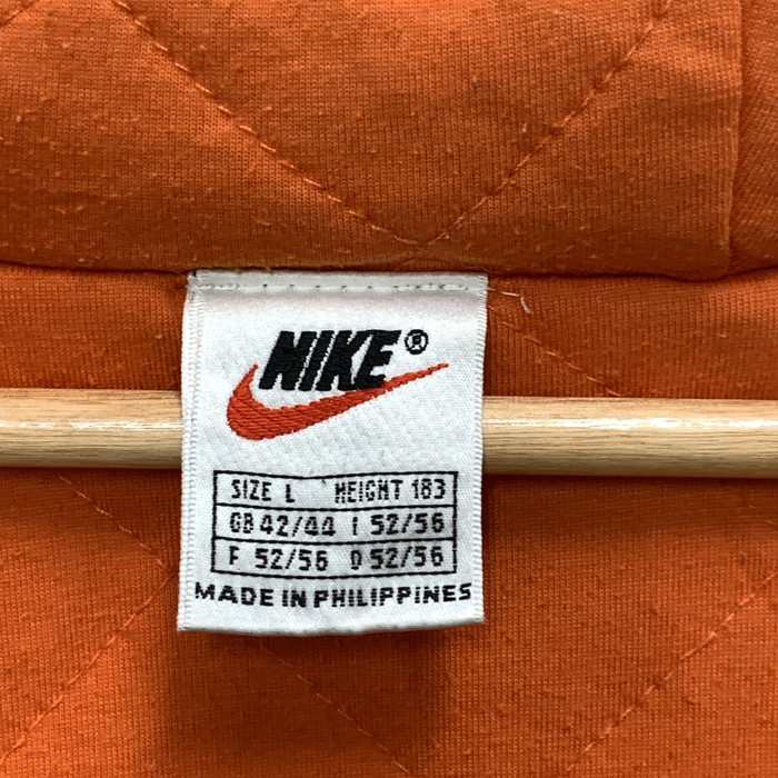【中古品】【メンズ】 NIKE ナイキ 90s ジャケット ベンチコート アウター ブランド 古着 148-250419-gm-24-fuz サイズ：L カラー：ネイビー 万代Net店
