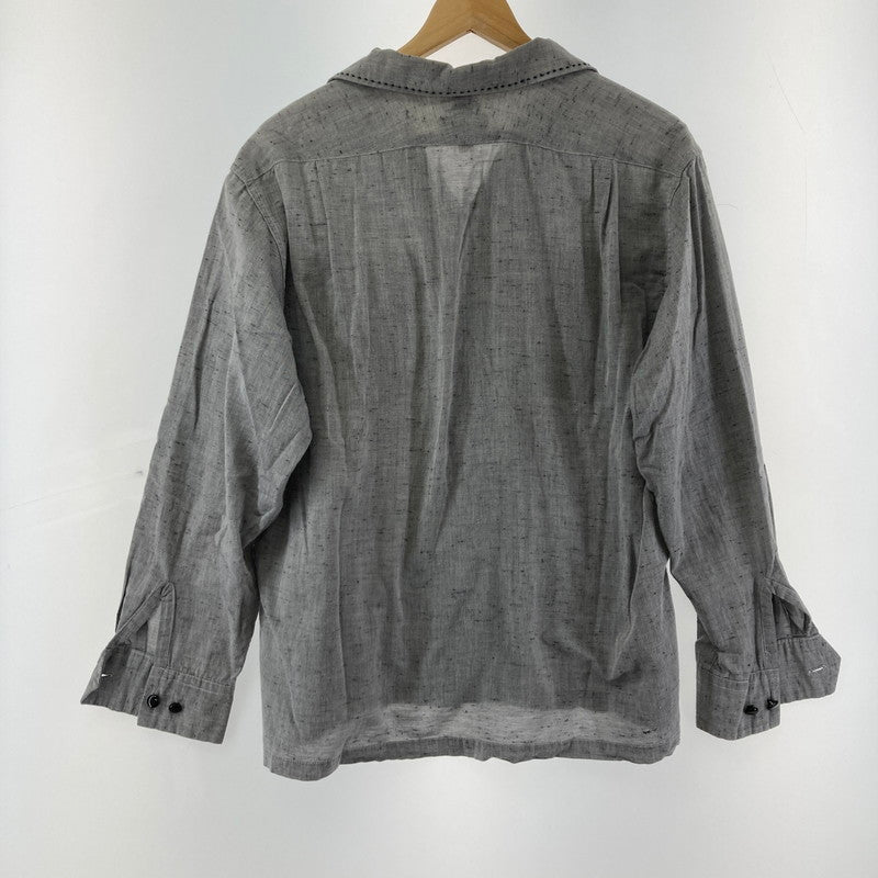 【中古品】【メンズ】 DRY BONES オープンカラーシャツ リアル ボーンズ 145-250420-st-15-fuz サイズ：M カラー：グレー 万代Net店