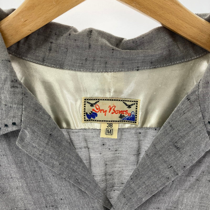 【中古品】【メンズ】 DRY BONES オープンカラーシャツ リアル ボーンズ 145-250420-st-15-fuz サイズ：M カラー：グレー 万代Net店