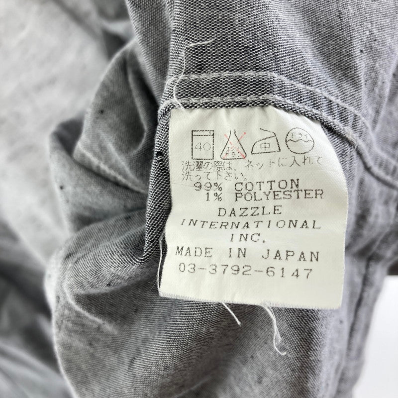 【中古品】【メンズ】 DRY BONES オープンカラーシャツ リアル ボーンズ 145-250420-st-15-fuz サイズ：M カラー：グレー 万代Net店