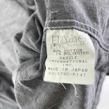 【中古品】【メンズ】 DRY BONES オープンカラーシャツ リアル ボーンズ 145-250420-st-15-fuz サイズ：M カラー：グレー 万代Net店