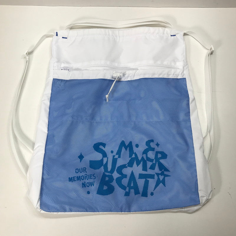 【中古美品】 TWS トゥアス SUMMER BEAT！ string bag ストリング バッグ リュック トレカ付き アイドル グッズ 084-251122-mh-57-fuz 万代Net店