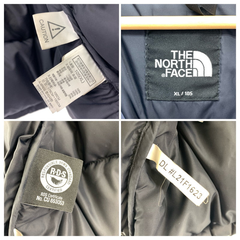 【中古品】【メンズ】 THE NORTH FACE ザ・ノースフェイス NJ1DM62A NUPTSE DOWN JACKET ヌプシ ダウン ジャケット 韓国ノース ※ZIP欠品 144-251126-XZ-4-fuz サイズ：XL カラー：ブラック 万代Net店