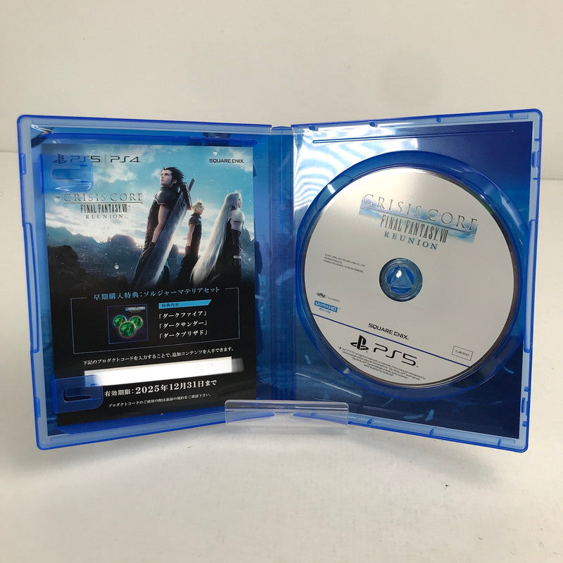 【中古美品】 クライシス コア -ファイナルファンタジーVII リユニオン FF PS5 プレステ5 ゲームソフト [CERO区分_C/ 15歳以上対象] 026-260611-io-55-fuz 万代Net店