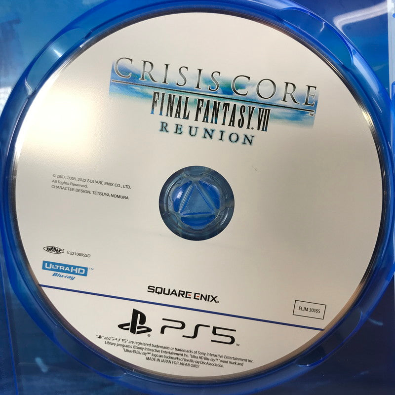 【中古美品】 クライシス コア -ファイナルファンタジーVII リユニオン FF PS5 プレステ5 ゲームソフト [CERO区分_C/ 15歳以上対象] 026-260611-io-55-fuz 万代Net店