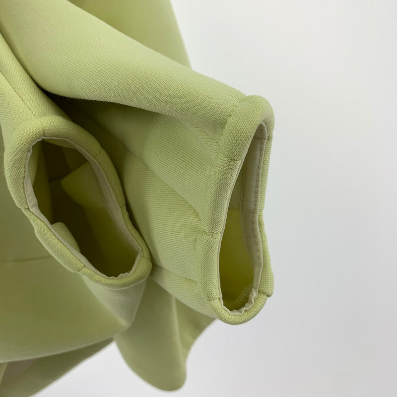 【中古品】【レディース】 ADAM ET ROPE アダムエロペ GAL-04050-A コクーンブルゾン ノーカラー ジャケット 169-250505-nm-05-fuz サイズ：フリー カラー：ライトグリーン 万代Net店