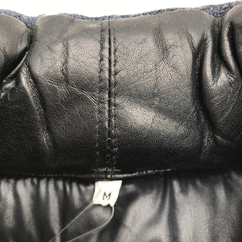 【中古品】【メンズ】 HARRIS TWEED ハリスツイード ダウンベスト 145-260913-nm-01-fuzh サイズ：M カラー：グレー系/ダークネイビー系 万代Net店