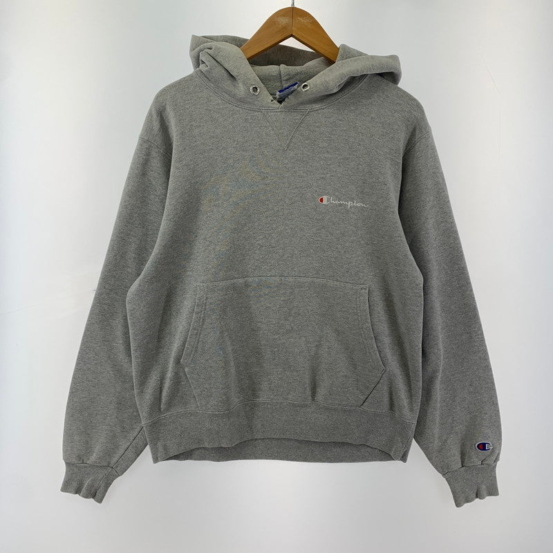 【中古品】【メンズ】 CHAMPION PULLOVER HOODIE チャンピオン 145-250426-st-06-fuz サイズ：M カラー：グレー 万代Net店