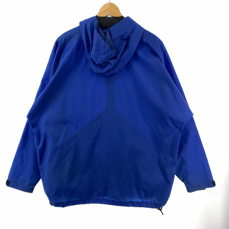 【中古品】【レディース】 L.L.Bean エルエルビーン RAIN JACKET フード付き レイン ジャケット コート 古着 144-250502-mh-12-fuz サイズ：L カラー：ブルー 万代Net店