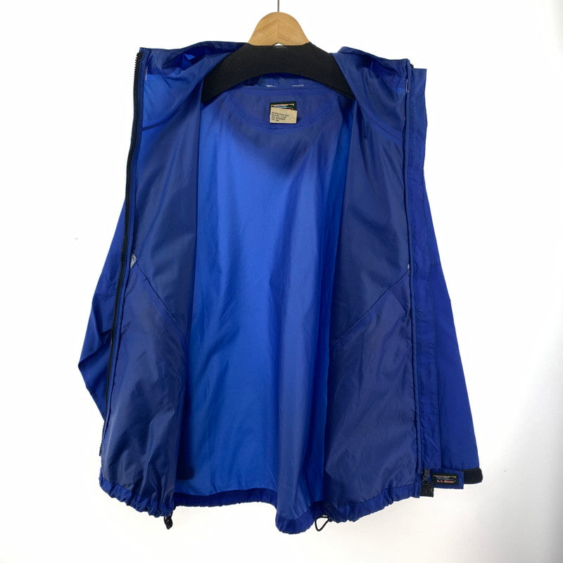 【中古品】【レディース】 L.L.Bean エルエルビーン RAIN JACKET フード付き レイン ジャケット コート 古着 144-250502-mh-12-fuz サイズ：L カラー：ブルー 万代Net店