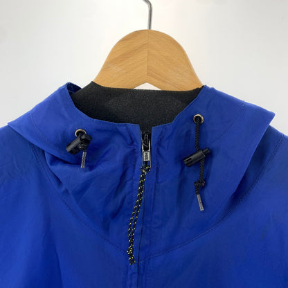 【中古品】【レディース】 L.L.Bean エルエルビーン RAIN JACKET フード付き レイン ジャケット コート 古着 144-250502-mh-12-fuz サイズ：L カラー：ブルー 万代Net店