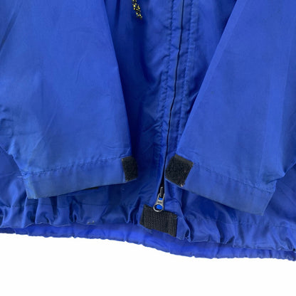 【中古品】【レディース】 L.L.Bean エルエルビーン RAIN JACKET フード付き レイン ジャケット コート 古着 144-250502-mh-12-fuz サイズ：L カラー：ブルー 万代Net店