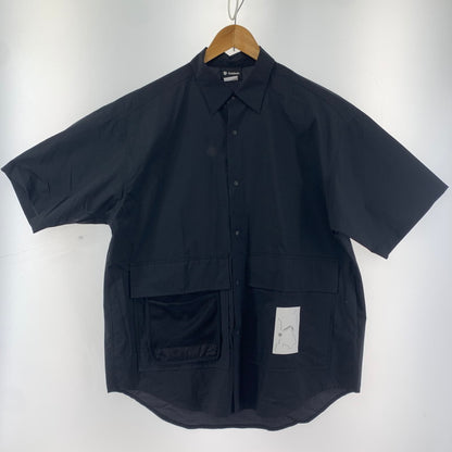 【中古品】【メンズ】 GOLDWIN SAME PAPER GL54501SA WFW S S SHIRT ゴールドウィン 144-250426-st-02-fuz サイズ：3 カラー：ブラック 万代Net店