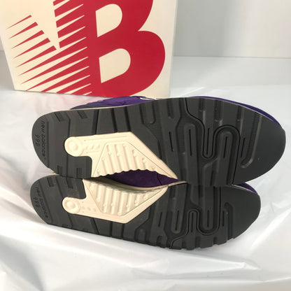 【中古美品】【メンズ】 NEW BALANCE ニューバランス U998TE スエード スニーカー シューズ 靴 162-250824-nm-57-fuz サイズ：27.5 カラー：パープル 万代Net店
