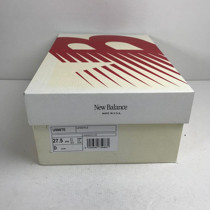 【中古品】【メンズ】 U998TE スエード スニーカー シューズ 靴 162-250824-nm-57-fuz サイズ：27.5 カラー：パープル 万代Net店