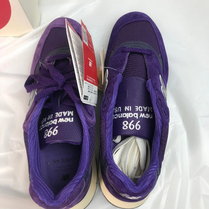【中古美品】【メンズ】 NEW BALANCE ニューバランス U998TE スエード スニーカー シューズ 靴 162-250824-nm-57-fuz サイズ：27.5 カラー：パープル 万代Net店
