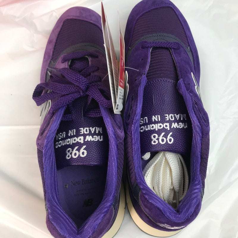 【中古美品】【メンズ】 NEW BALANCE ニューバランス U998TE スエード スニーカー シューズ 靴 162-250824-nm-57-fuz サイズ：27.5 カラー：パープル 万代Net店