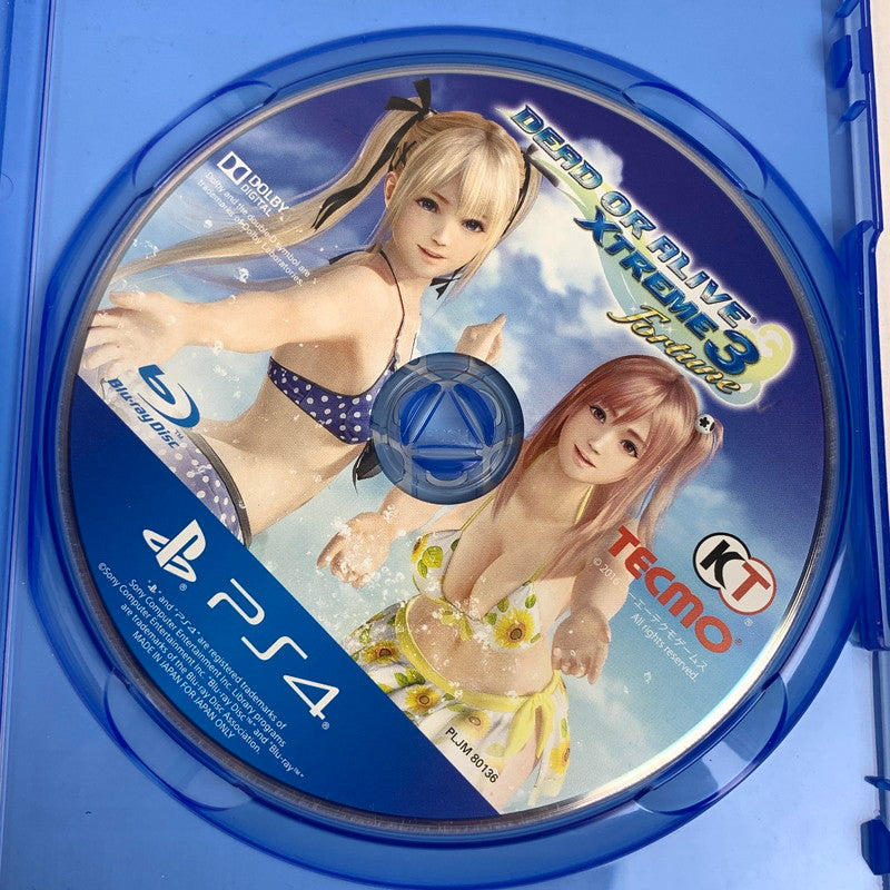 【中古美品】 PlayStation4 PS4 プレイステーション4 プレステ4 ソフト DEAD OR ALIVE Xtreme 3 Fortune デッド オア アライブ [CERO区分_D / 17歳以上対象] 027-251031-mh-06-fuz 万代Net店