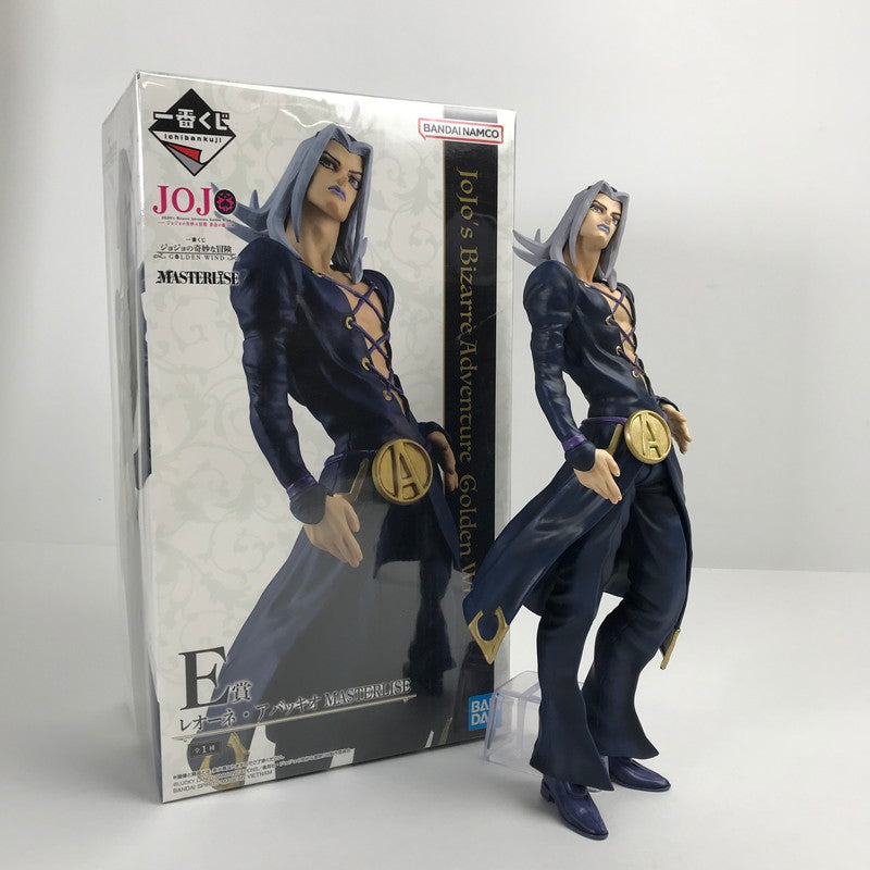【中古品】 開封品 完備品 一番くじ ジョジョの奇妙な冒険 GOLDEN WIND E賞 レオーネ・アバッキオ MASTERLISE フィギュア 051-260618-mh-04-fuzh 万代Net店