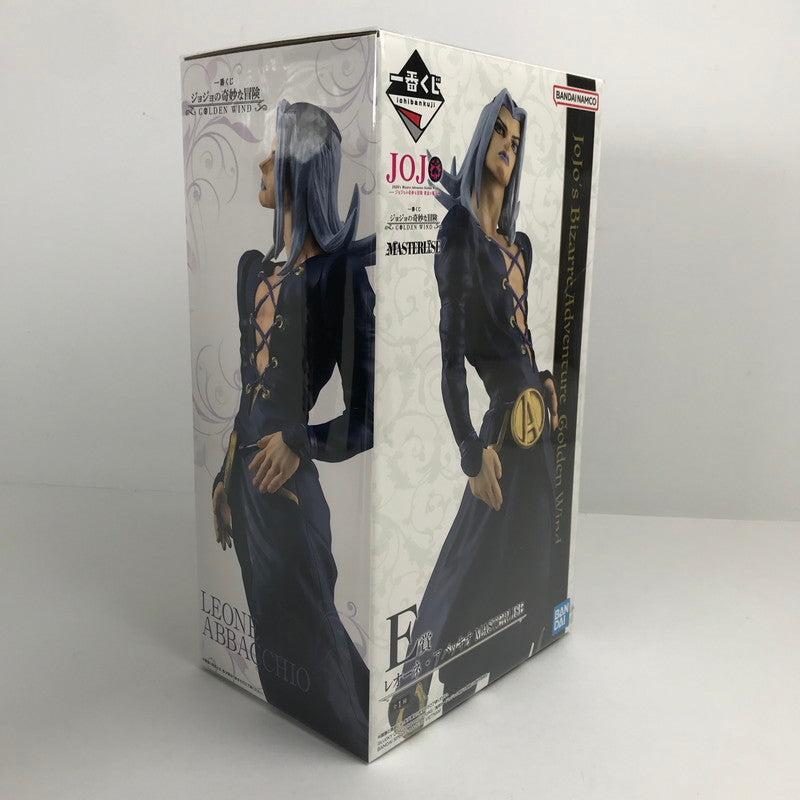 【中古品】 開封品 完備品 一番くじ ジョジョの奇妙な冒険 GOLDEN WIND E賞 レオーネ・アバッキオ MASTERLISE フィギュア 051-260618-mh-04-fuzh 万代Net店