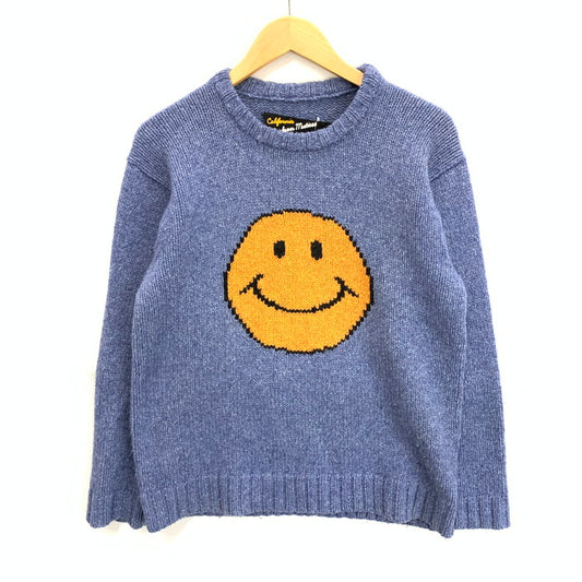 【中古品】【メンズ】 JACKSON MATISSE ジャクソンマティス JM15AW081 SMILE SWEATER セーター ニット トップス ブランド 古着 140-250607-gm-11-fuz サイズ：S カラー：ブルー 万代Net店