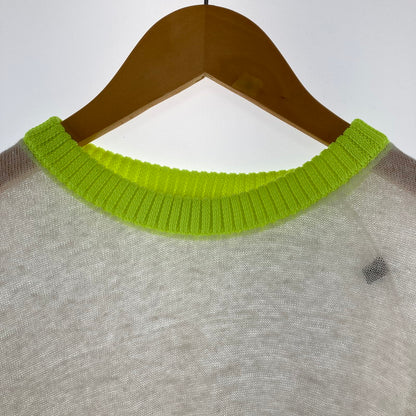 【中古品】【レディース】 DIESEL ディーゼル シアーニット 薄手ニット 170-260414-ky-09-fuz サイズ：M カラー：ホワイト 万代Net店
