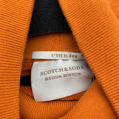 【中古品】【レディース】 SCOTCH＆SODA スコッチアンドソーダ スウェット オレンジ SIZE:S タートル 色抜けのような箇所あり 170-260702-io-22-fuzh 万代Net店