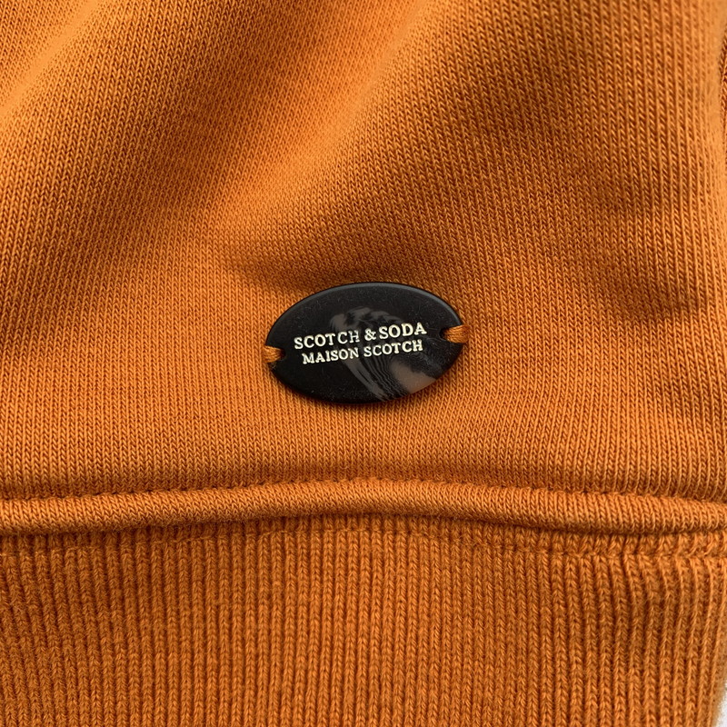 【中古品】【レディース】 SCOTCH＆SODA スコッチアンドソーダ スウェット オレンジ SIZE:S タートル 色抜けのような箇所あり 170-260702-io-22-fuzh 万代Net店