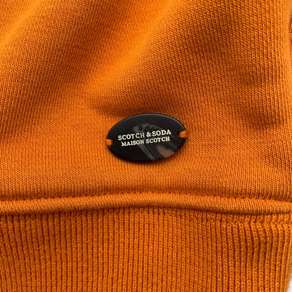 【中古品】【レディース】 SCOTCH＆SODA スコッチアンドソーダ スウェット オレンジ SIZE:S タートル 色抜けのような箇所あり 170-260702-io-22-fuzh 万代Net店