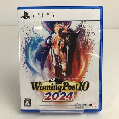 【中古美品】 ウイニングポスト10 2024 PS5 プレステ5 ゲームソフト [CERO区分_A / 全年齢対象商品] 026-260611-io-51-fuz 万代Net店