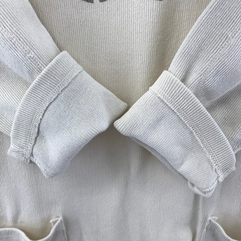 【中古品】【メンズ】 The REAL McCOY'S ザリアルマッコイズ ミリタリー フットボール Tシャツ 長袖 トップス 古着 145-250501-mh-10-fuz サイズ：M カラー：ホワイト 万代Net店