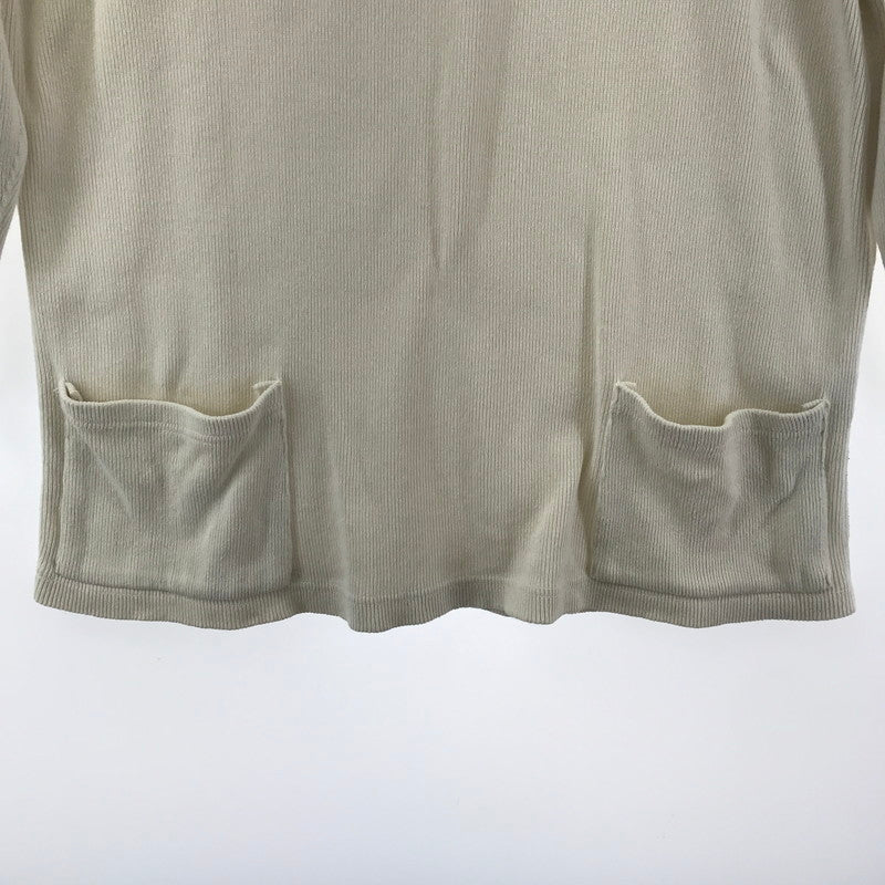 【中古品】【メンズ】 The REAL McCOY'S ザリアルマッコイズ ミリタリー フットボール Tシャツ 長袖 トップス 古着 145-250501-mh-10-fuz サイズ：M カラー：ホワイト 万代Net店